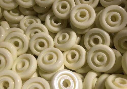 Bánh xe nylon trắng